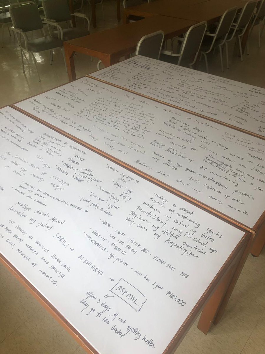 Solace_Research's tweet photo. Preparations for #performance based on our #ethnography of health a in #NorthernSamar in the #Philippines are in full swing, directed by dancer and #WeAreSolace manager @ccmijares. Dance inspired by health words from  @Solace_Research barangays #globalhealth #publichealth #gcrf https://t.co/OVLO51R8ed