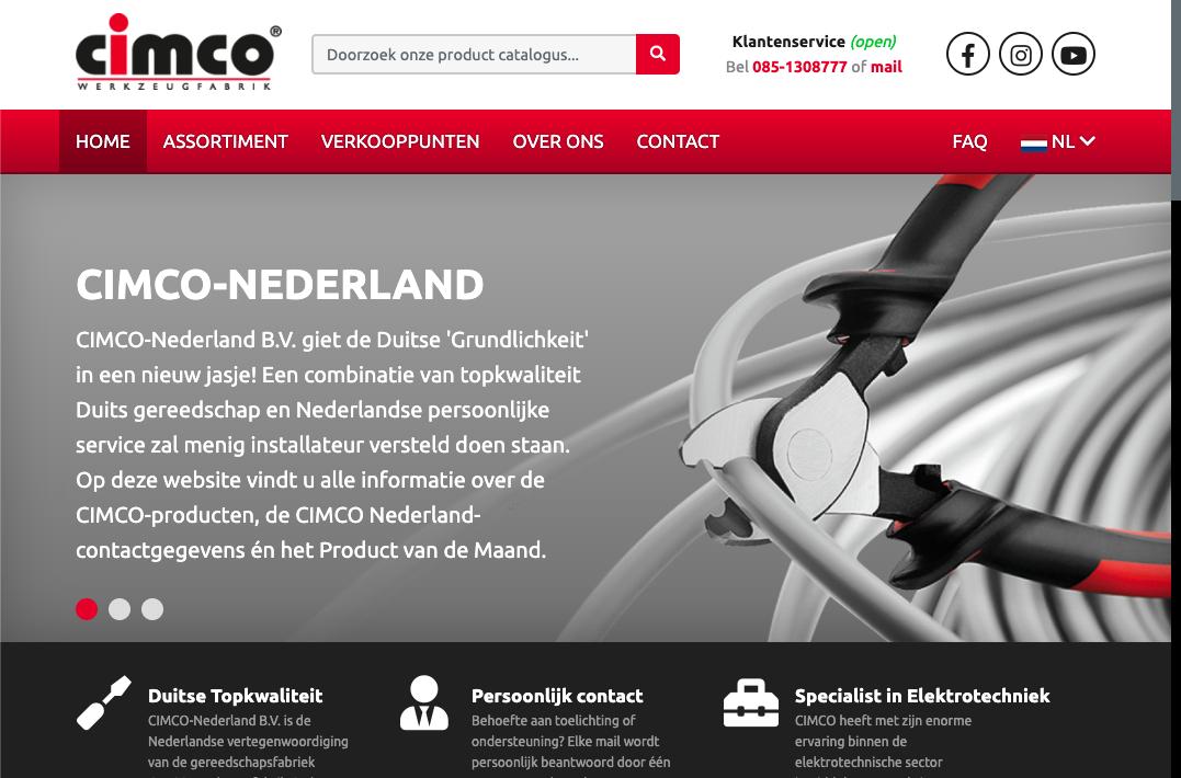 🚀 Voor CIMCO-Nederland realiseerde wij de responsive website incl. het complete product assortiment! 🛠️ 👉 rmw.li/cimco #responsive #website #cimco