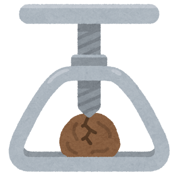 あらびき これはナッツクラッカーのイラスト