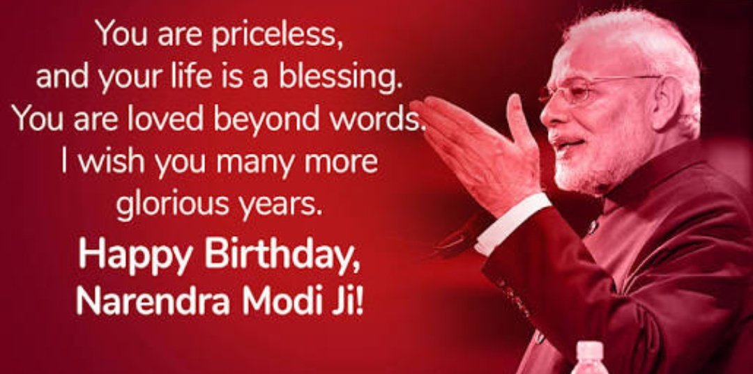 We admire the way you give advice. You are a great role model and an inspiration to the Country. May your years ahead be filled with good health, strength, and happiness!

Happiest 69th Birthday to you Sir..
India Loves You 🇮🇳🇮🇳

<a href="/narendramodi/">Narendra Modi</a> <a href="/PMOIndia/">PMO India</a> <a href="/PMAYUrban/">Housing For All</a>
