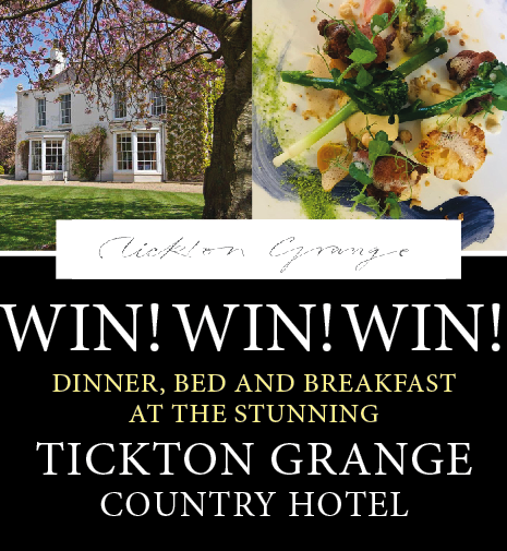HNMagazine1's tweet photo. COMPETITION TIME!! Win a luxurious break at the stunning @TicktonGrange Country Hotel for you and a loved one - including dinner, bed and breakfast! 
1. FOLLOW US   2. RETWEET  
3. TAG WHO YOU WOULD TAKE
#CompetitionTime #competitions #Competition #LuxuryTravel #LUXURYHOTEL https://t.co/R5beATQ0m0