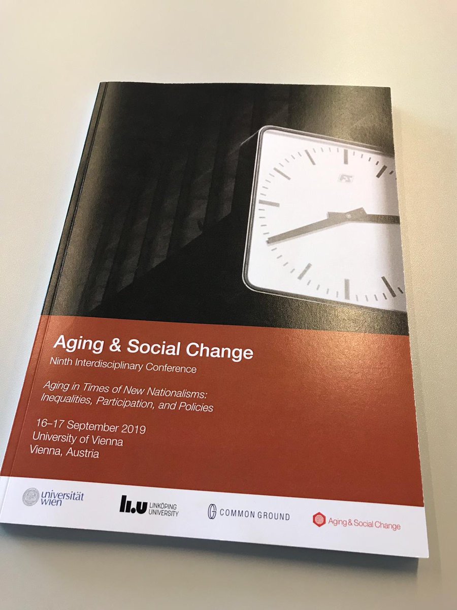 ITNEuroAgeism's tweet photo. Our network is also represented at #ASCIC19 @univienna. Yesterday our ESR @stefan_hopf presented his research on doing #ageism and today our ESR @sykim7307 will be presenting on the generational relations in Israeli labour market. Come listen! https://t.co/wIw7SbLpK7