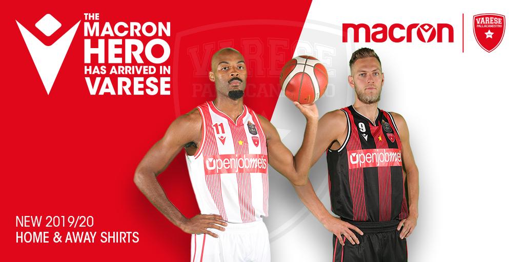 Ecco le maglie da gioco che <a href="/MacronSports/">Macron</a> ha creato per noi 😍 Quanto sono belle⁉ #NoiSiamoVarese