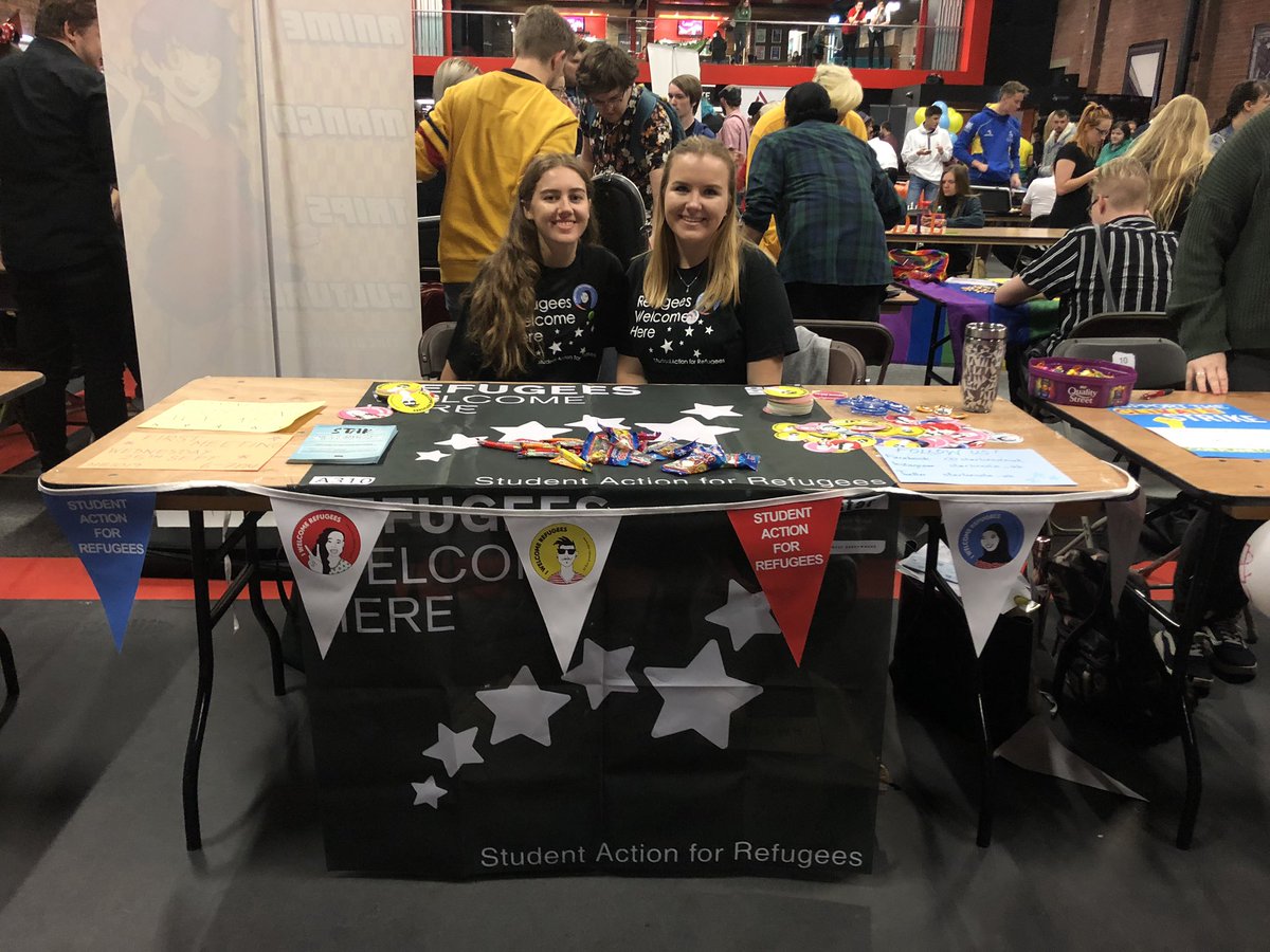 Come along to <a href="/lincolnSU/">Lincoln SU</a> societies fair to discover more about <a href="/STARnational/">STAR | Student Action for Refugees</a>! See you there!