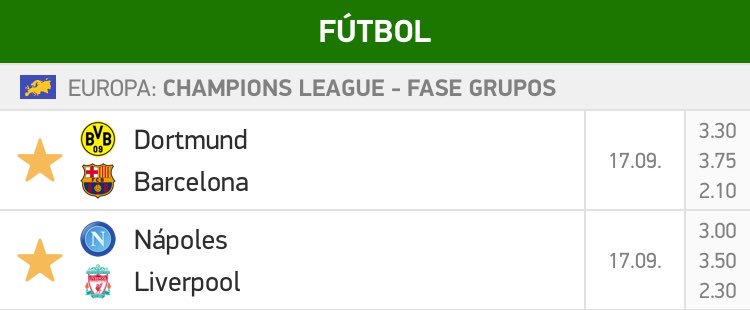 Multi_Apuesta's tweet photo. Si estos 2 partidos de Champions hoy acaban 0-0 regalaré 100€ a cada persona que haga RT a este tweet. https://t.co/Nsv9ICjn8q