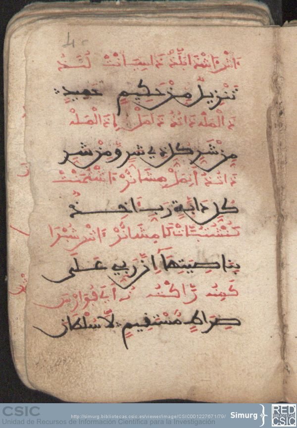 Bibtntcsic's tweet photo. [Legajo de miscelánea] [Manuscrito]
#Devocionarios #Oraciones #Islam 
#Manuscritosárabes
#Manuscritosaljamiados 
#manuscrito #openaccess #accesoAbierto #simurg @bibliotecasCSIC 

https://t.co/NmVYdiXWYq https://t.co/cLg9Eot6sI