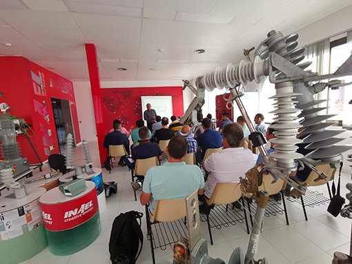 Curso de formación y presentación de novedades con el Grupo Elektra a cargo de Tomás Simón, Director Comercial de <a href="/Inaelgroup/">INAEL Electrical</a>