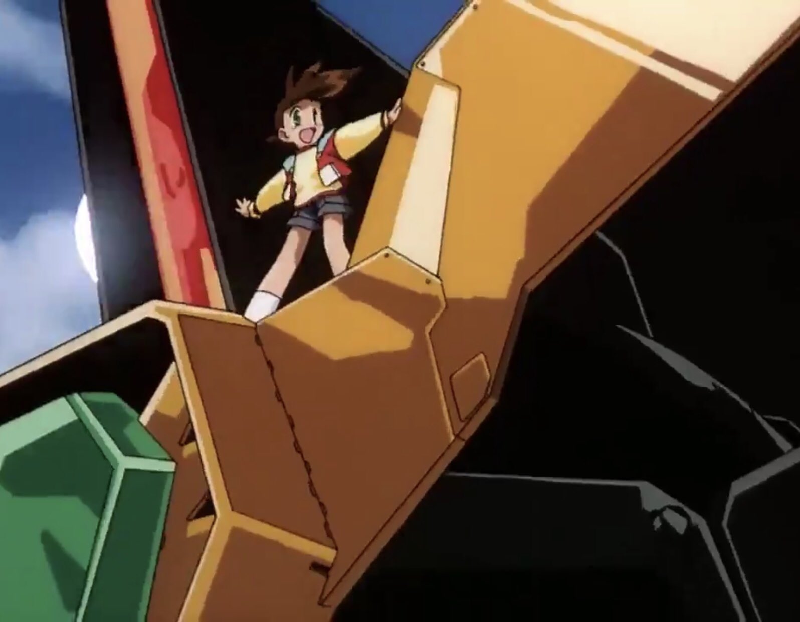 J9 Pa Twitter 細かすぎて伝わらないアニメopの好きなとこ 勇者王ガオガイガーop 勇者王誕生 ロボットアニメ史に残る名曲だけれども 個人的に名曲足らしめてる歌詞が ぼくらの勇者王 だと思う自分 この歌詞 そして護少年を乗せ飛翔する鉄 くろがね の