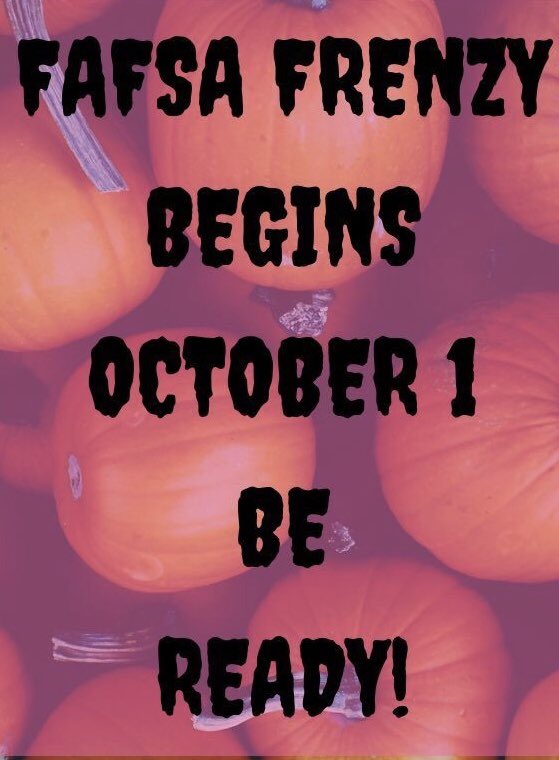 FIAAA (@fiaaa77) on Twitter photo To be eligible for college financial aid, help your Seniors fill out the FAFSA as it opens on 10/1 #TuesdayTip (via <a href="/FAFSA/">Federal Student Aid</a>) spr.ly/6013EhjXD To be eligible for college financial aid, help your Seniors fill out the FAFSA as it opens on 10/1 #TuesdayTip (via <a href="/FAFSA/">Federal Student Aid</a>) spr.ly/6013EhjXD