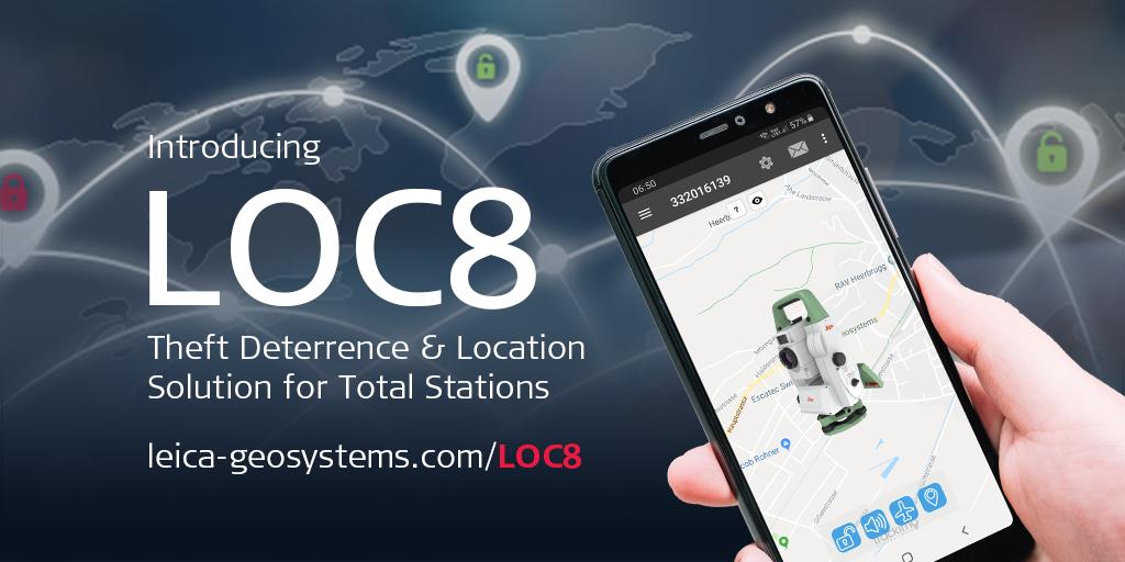 LeicaGeosystems's tweet image. Have you heard of LOC8, the new theft deterrence and location solution for #LeicaTS16 and #LeicaTS13 - check it out! Learn More &amp;gt;&amp;gt; bit.ly/2lUBOnv

#LOC8 #LockandLocate #whenithastoberight #INTERGEO19