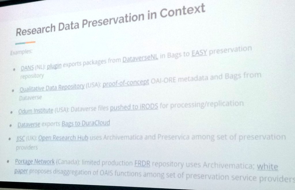 lylewinton's tweet photo. Research Data preservation examples from Scholars Portal, Ontario, at #ipres2019 https://t.co/9OdUxa90fY