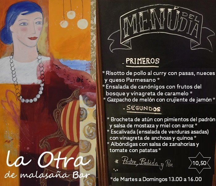 Cornucopia_Rte's tweet photo. Si te gustaba el menú del día de #Cornucopia, no te pierdas el de la Otra.
Esta semana tenemos unos platos que te encantarán.
la Otra by Cornucopia está en Calle Barco, 27 - Malasaña.
¡te esperamos! https://t.co/JzI34DeILv