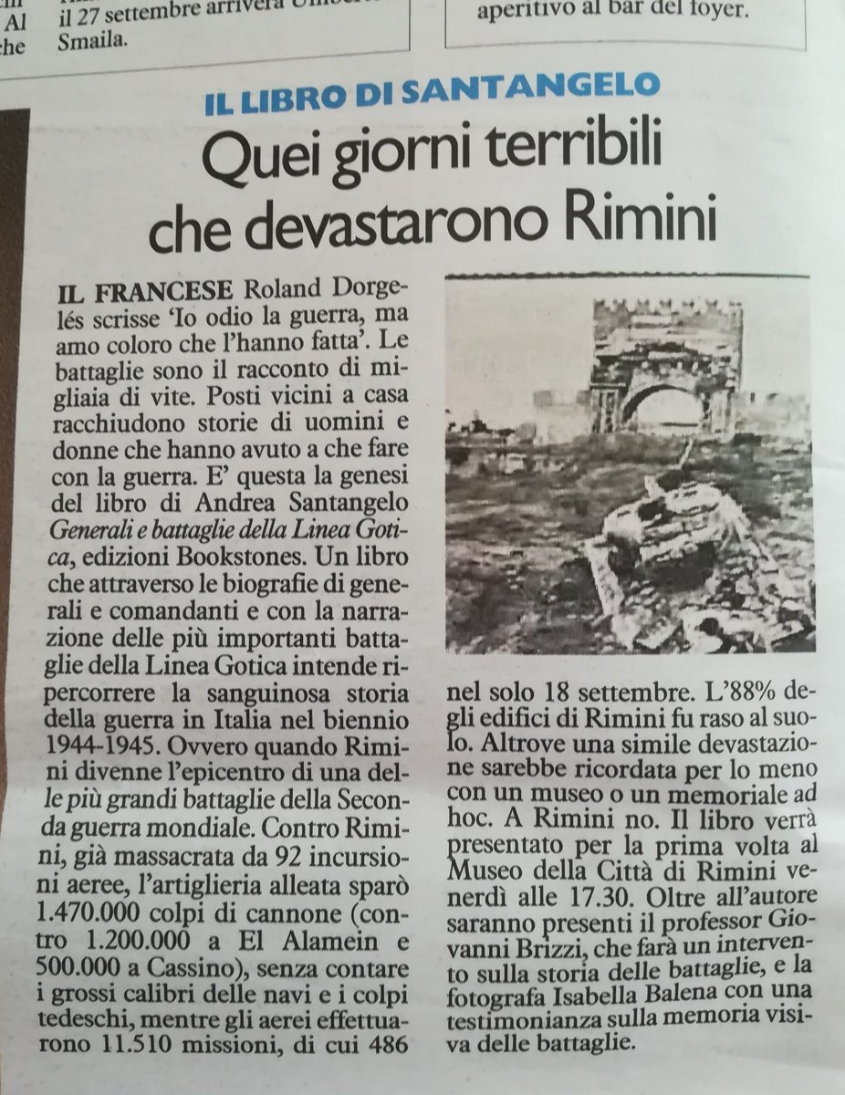 Oggi nasce il nuovo libro dello Svagaio: Generali e battaglie della Linea Gotica, editore <a href="/Bookstones/">Bookstones Edizioni</a>