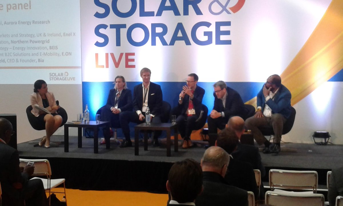 #solarstoragelive panel discussion : people don't care about energy, they care about what energy can do for them. They want to watch TV, to have hot water, to be able to use their computers and mobile phones, and cook their food. Not how it's generated or delivered to them.