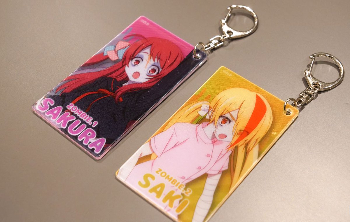 ゾンビランドサガ チェンジングアクリルキーホルダー RT @MAPPA_Info: 【#ゾンビランドサガ グッズ紹介】 9月20日（金）より