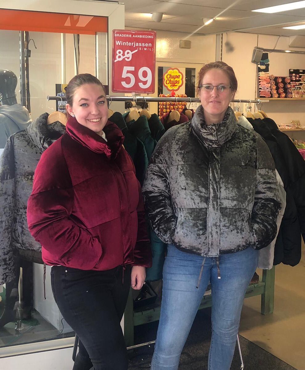 Leuke en warme winterjassen nu voor €59,- OP=OP <a href="/DaansShop/">Daans shop</a>