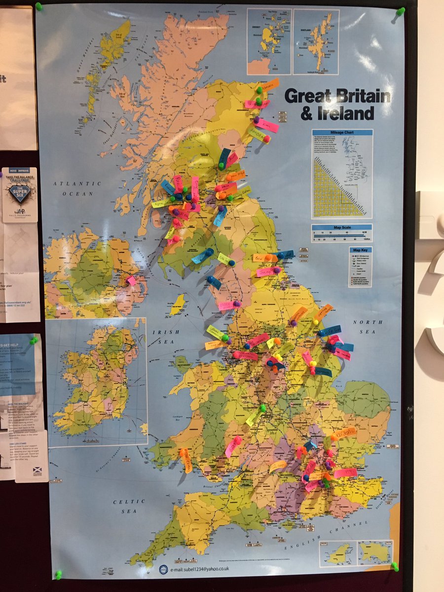 Scotland Mileage Chart