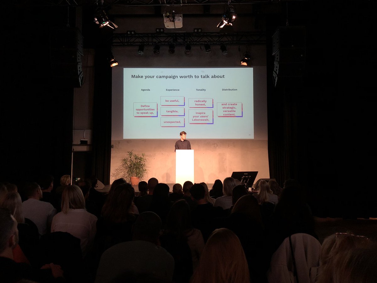.<a href="/nilsseger/">Nils Seger</a> from <a href="/rcktcom/">RCKT.</a> on stage at #klarnasmooothweek talking about the future of integrated communications and agenda setting