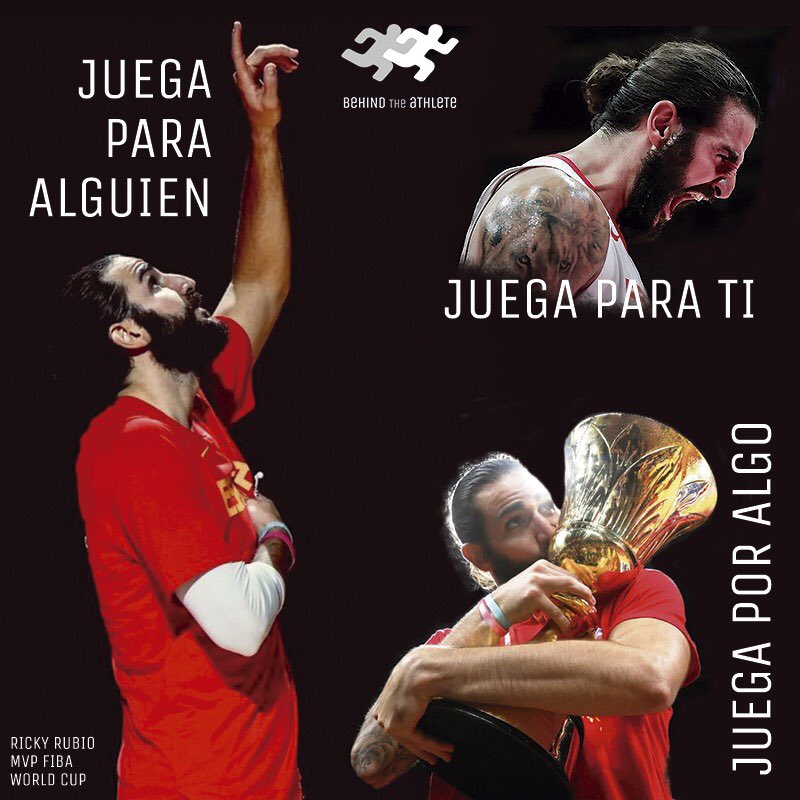 BehindAthlete's tweet photo. 🗨 #MrBoostBTA: "Y tú, ¿por qué juegas?"

NUEVO ARTÍCULO EN EL BLOG / NEW ARTICLE IN THE BLOG:
🔗 ESP: https://t.co/2o0o1DQNEj
🔗 ENG: https://t.co/OtUOt0mL6o

#FIBAWorldCup #FIBAWorldCup2019 #FIBA #RickyRubio #blog #winners #BTA https://t.co/Km7tj4CuFC