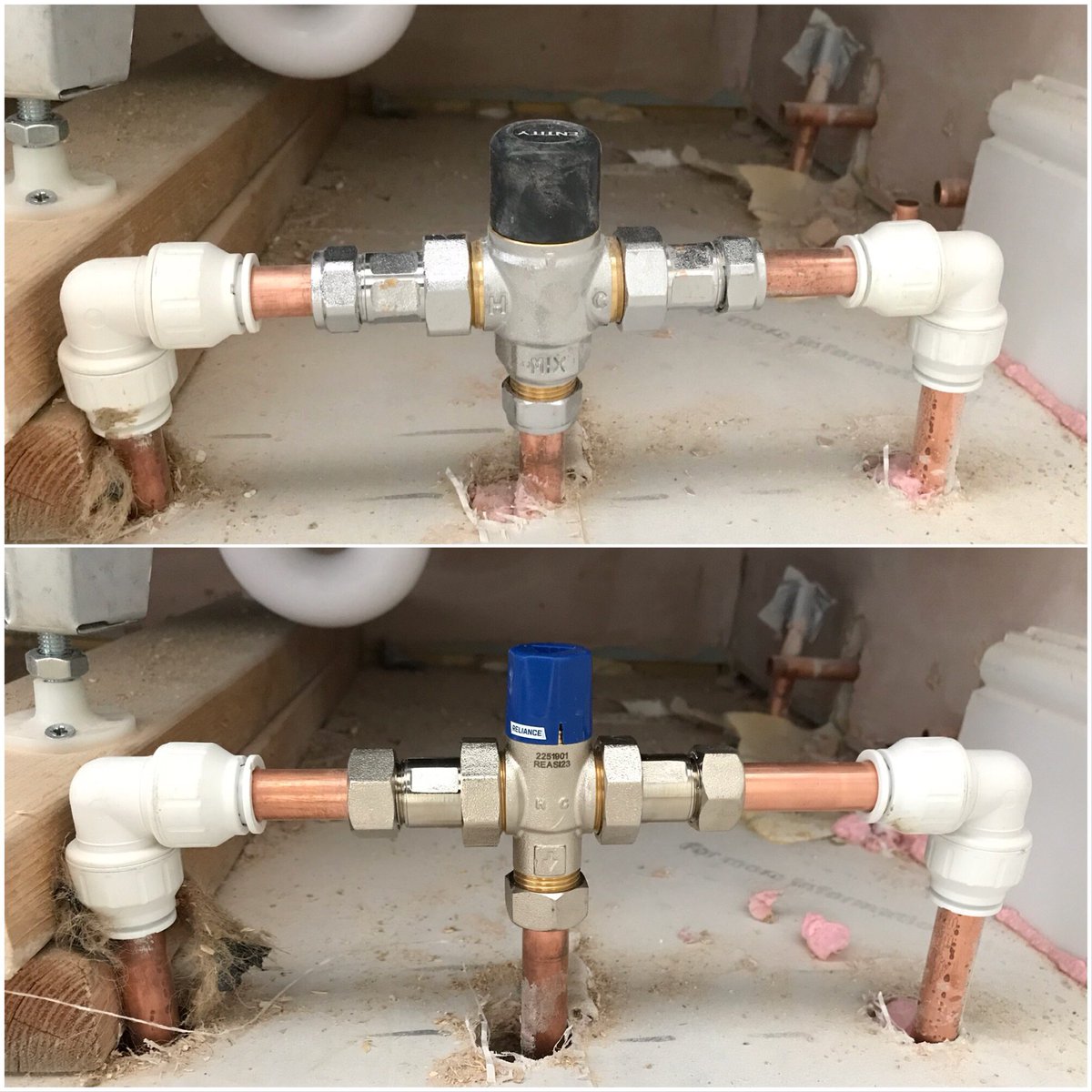 speedfittech's tweet photo. Our new @RWCUK Easifit TMV, (bottom image), is the best solution if a competitively priced, SMALLER &amp; fully featured TMV2/3 is needed over your current preferred choice. Available in 15-22mm. Ask your @JGSpeedfit, @RWCUK stockist to quote you HEAT112010, (as shown), today. 🛁🚿🚰 https://t.co/3klN9UtsSi