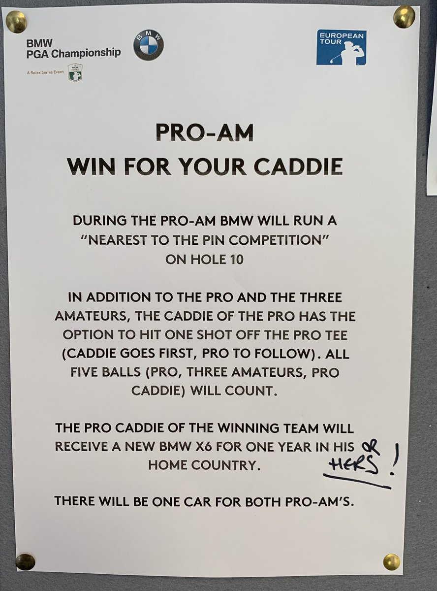 Oooos, very sorry Helen! Enjoy anyways. <a href="/WestwoodLee/">Lee Westwood</a> <a href="/EuropeanTour/">European Tour Group</a> <a href="/BMWPGA/">BMW PGA Championship</a>