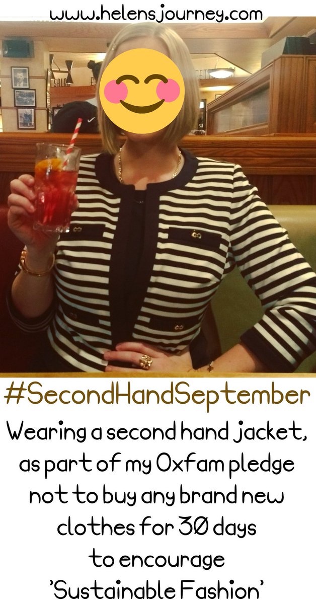 Would you guess my jacket is from a charity shop? #thriftshop Read all about my <a href="/oxfamgb/">Oxfam</a> pledge to only buy #secondhand clothes this month &amp; why #sustainablefashion is important; helensjourneysite.wordpress.com/2019/09/14/sec… <
#secondhandseptember #TRJForBloggers #bloglove2018 <a href="/BloggersHut/">Bloggers Hut ✨</a> <a href="/ispyablog/">𝙸 𝚜𝚙𝚢 ... 𝚊 𝚋𝚕𝚘𝚐?</a>