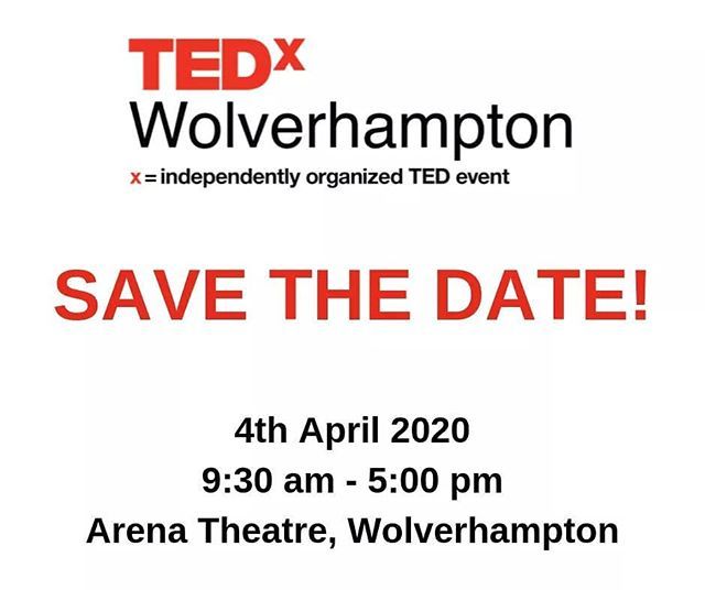 JamesDClarke's tweet photo. We're getting the 'band' back together! 
TEDxWolverhampton returns for 2020! "We are super excited to announce that TEDxWolverhampton will be returning to the city on Saturday 4th April 2020!! "Further announcements and ticket details coming soon #watcht… https://t.co/4TWYgXU5JY https://t.co/KwdjQmV2H2