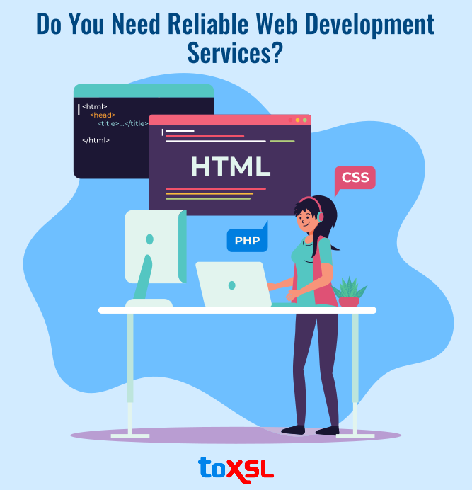 ToXSL's tweet photo. Do you need a reliable #Web #Development service provider to get a robust website built for your business?
We provide you the most innovative & creative web development services.
#ToXSL #ToXSLTechnologies #API_Integration #DigitalMarketing #Technology #SoftwareSolutions #ERP https://t.co/fymWkGQ0pr