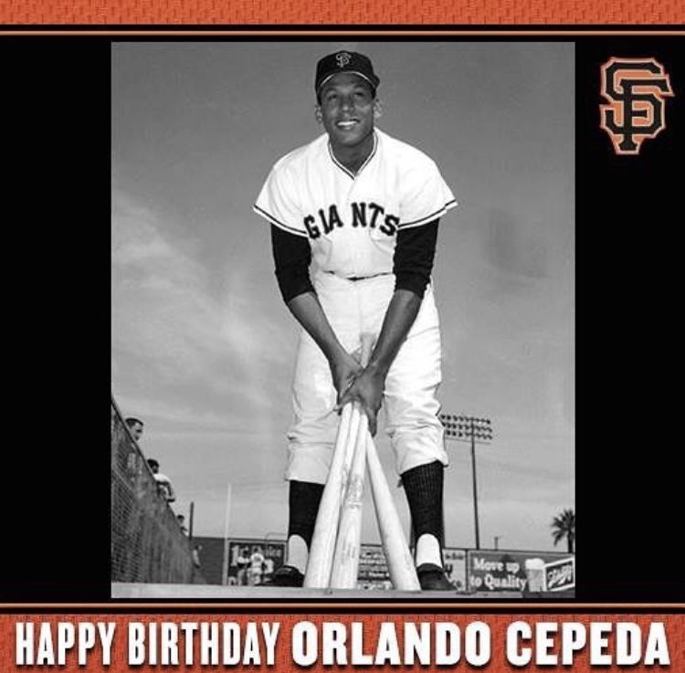 Happy Birthday to Orlando Cepeda     