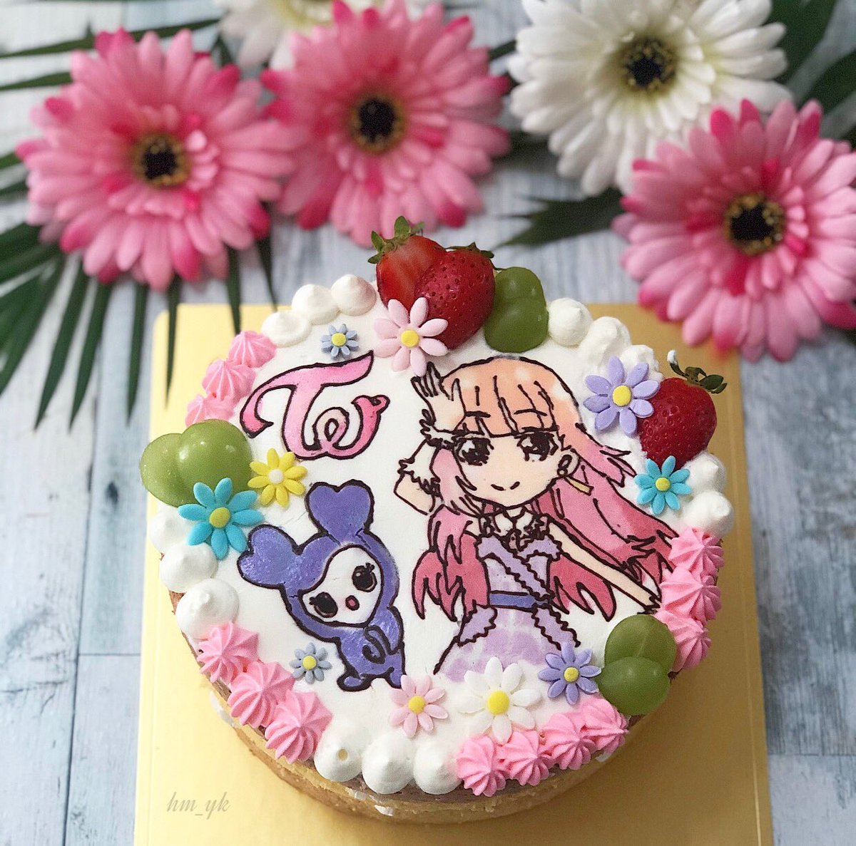 Hm Yk V Twitter お久しぶりの投稿 お友達の娘ちゃんのお誕生日ケーキのオーダーをいただき Twiceサナのキャラデコケーキを 喜んでもらえますように コッタ 誕生日ケーキ バースデーケーキ キャラケーキ
