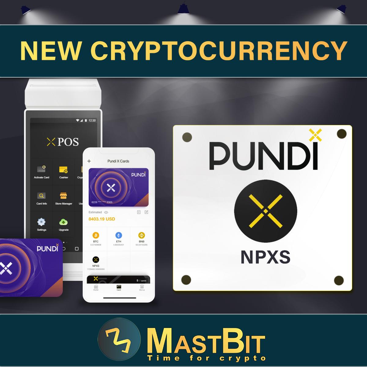 MastBitExchange's tweet photo. Today another very interesting project joins to the MastBit -  PUNDI X with its NPXS token.

We invite you to trade - NPXS / BTC and NPXS / USDC.

#MastBit #TimeForCrypto #PUNDIX #NPXS https://t.co/D7BLtCNGPO