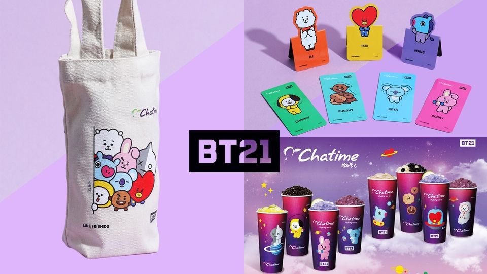 Bangtan India Bt21 X Chatime Taiwanese Collab Thegroup Bts Pcas Bts Twt