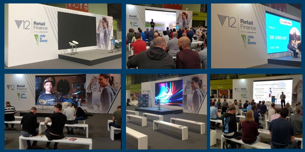 We are delighted to have been the sponsors of the main stage <a href="/CycleShow/">@cycleshow</a> in partnership with @rideitaway. Great show, great speakers, great fun!  ow.ly/6I2350wcTWo

#cycleshow2019 #wearev12