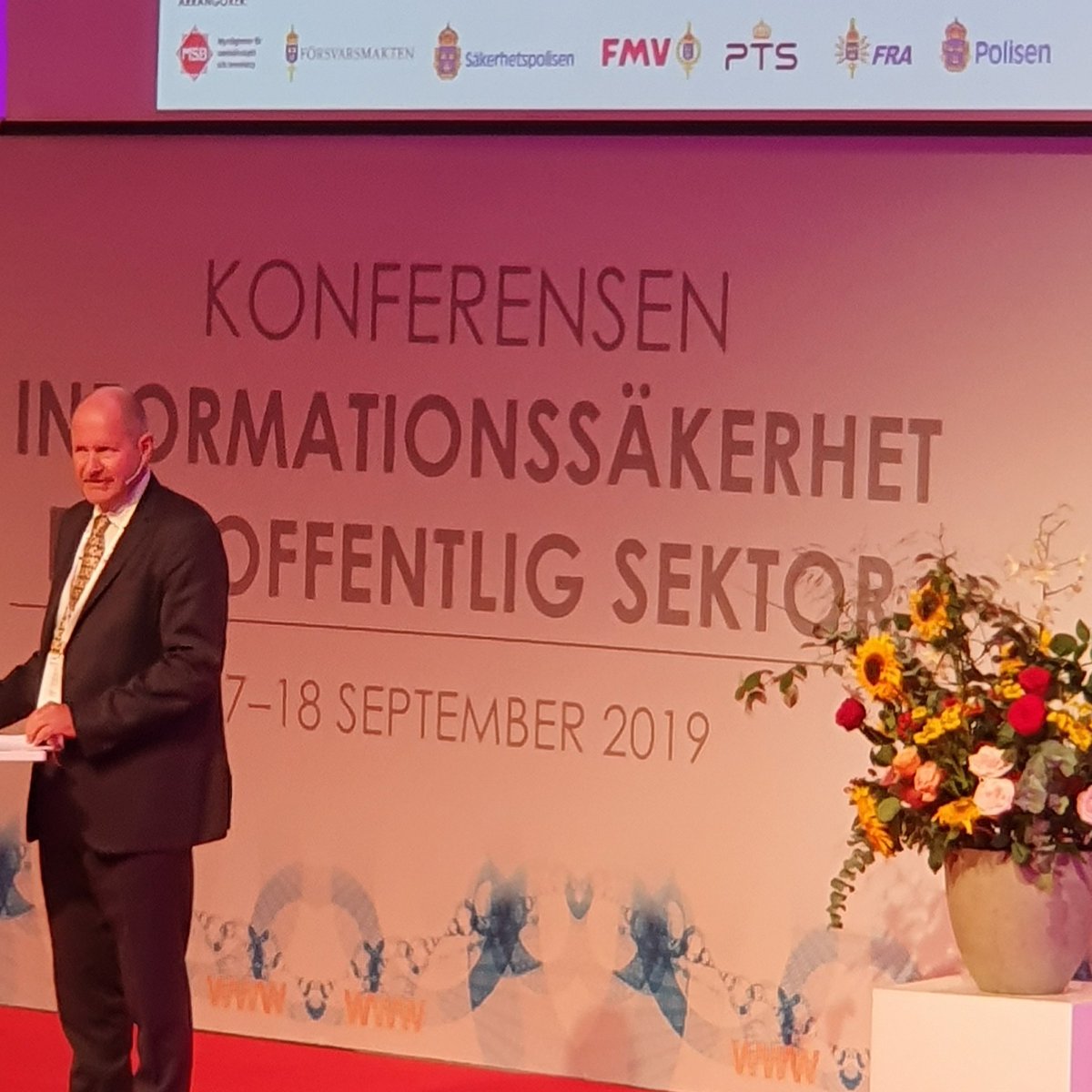 Nu kör vi! Konferensen Informationssäkerhet för offentlig sektor 2019 #viktigt #säkpol #totalförsvar #svfm