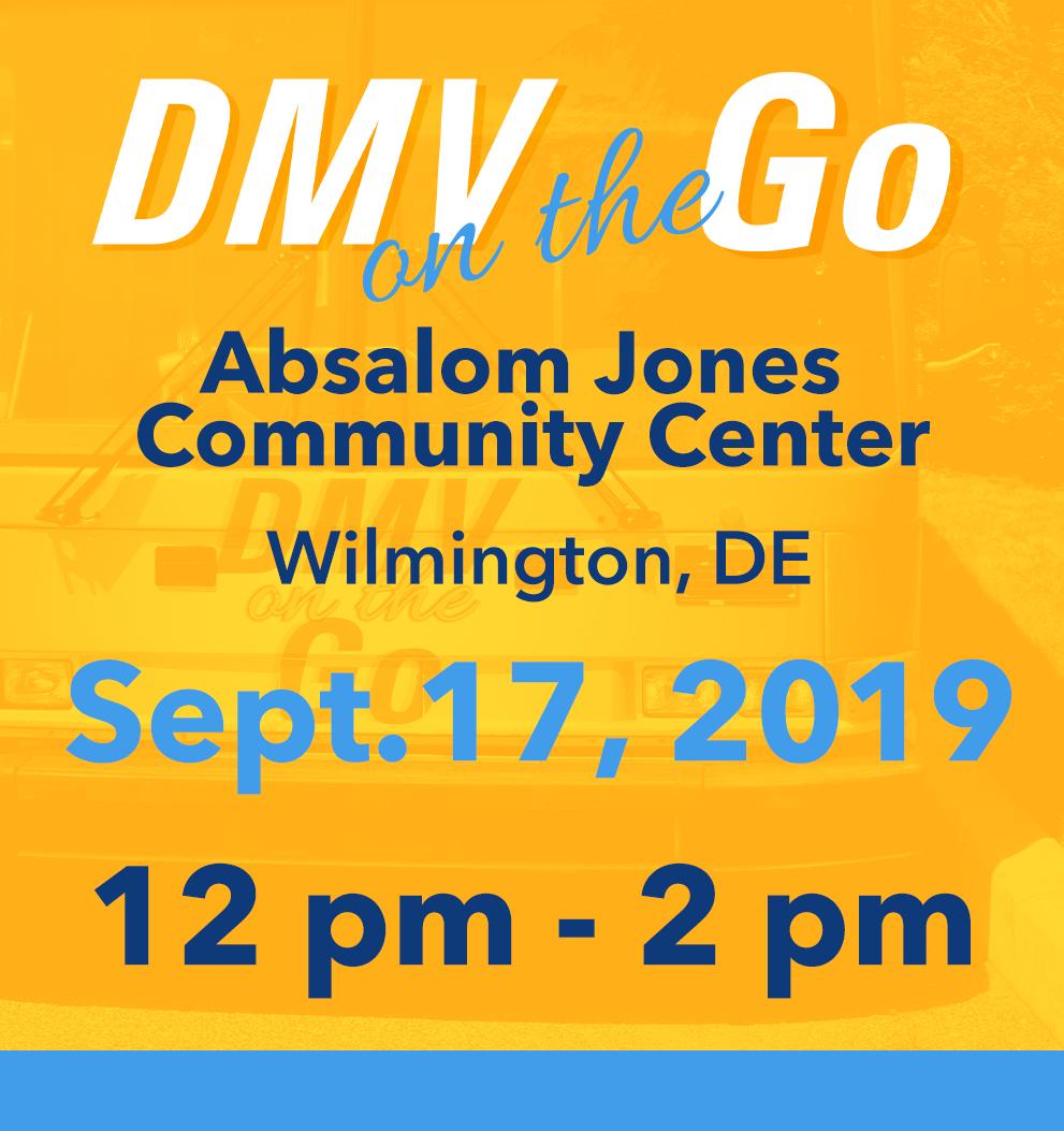 Delawaredmv On Twitter The Dmv On The Go Bus Will Be At The