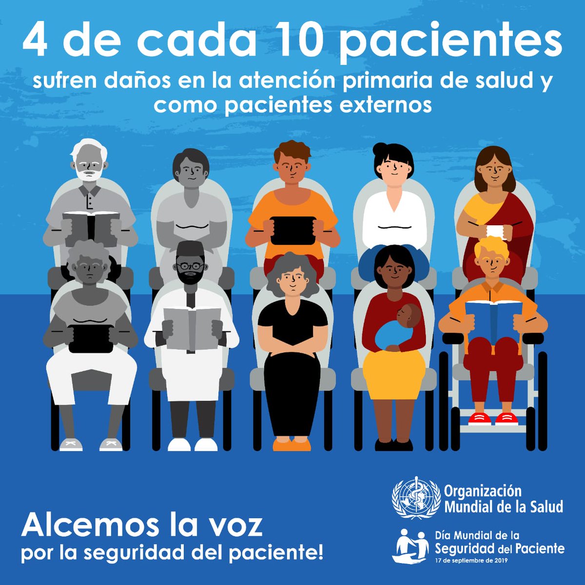 Hoy se celebra por primera vez el Día Mundial de la Seguridad de los Pacientes, propuesta por la Organización Mundial de la Salud (OMS) con el objetivo de conseguir que la atención sanitaria no cause daños a ninguna persona. El <a href="/ips_salta/">IPS Salta</a> adhiere a la celebración.