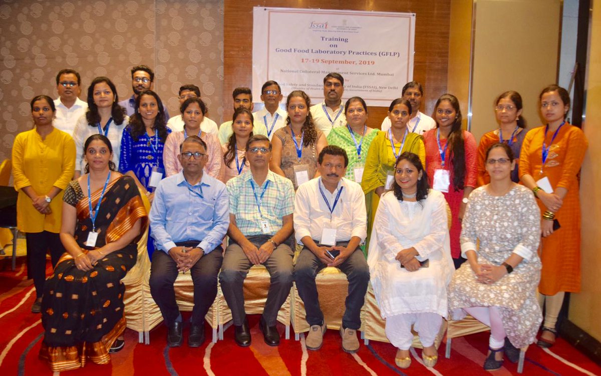 NCMLSocial's tweet photo. A two day training programme in Good Food Laboratory Practices (GFLP) is organised by #FSSAI with #NCML #COMMGRADE focusing on ensuring quality assurance in lab practices to be at par with FSSAI STANDARDS. To know more log on to https://t.co/zSIYOiehoz https://t.co/WX4R2bPzBS