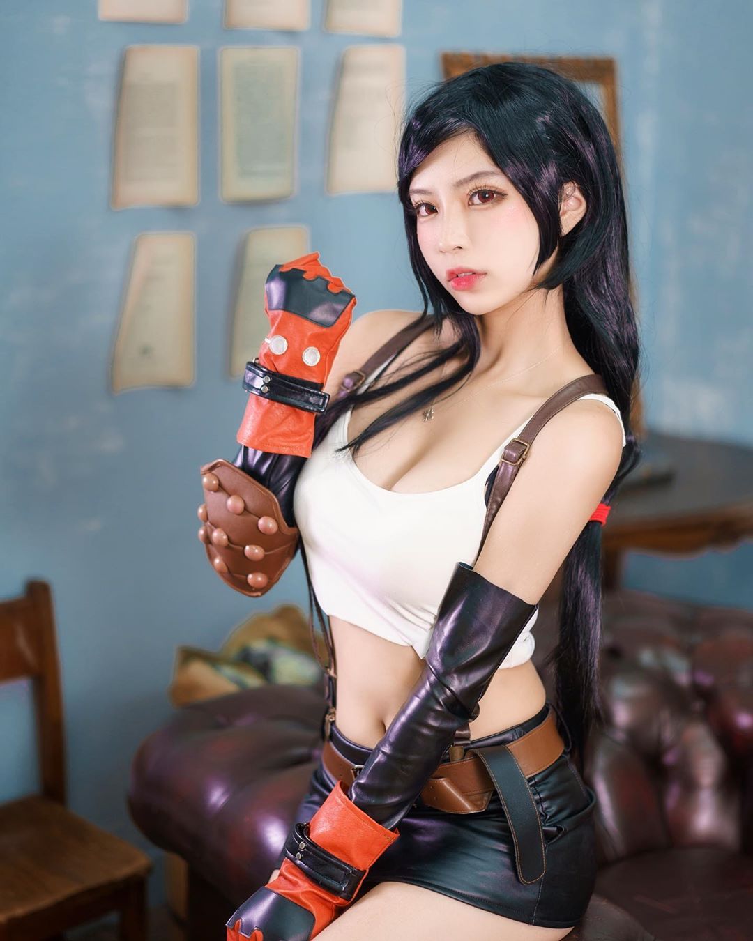 Nyacos Jp ファイナルファンタジーvii ティファ コスプレ Erokochiba ファイナルファンタジーvii Ff7 ティファ コスプレ Cosplay