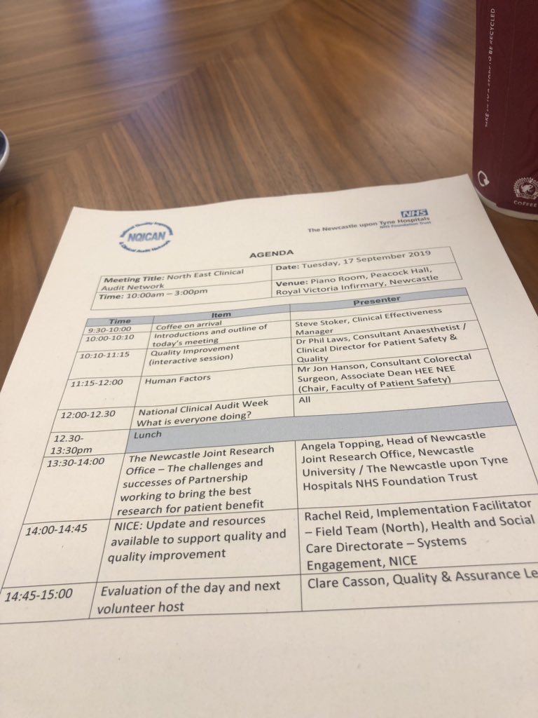 J_Thompson17's tweet photo. Representing team @NorthumbriaNHS at our regional clinical audit meeting hosted by @NewcastleHosps #NECAN #measuringbananas https://t.co/woDhmmeFsM