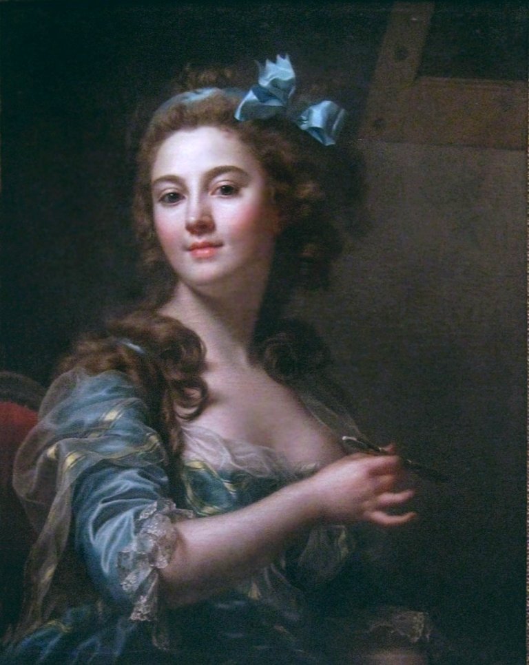 'La belleza no mira, sólo es mirada' #AlbertEinstein.

#Autorretrato, 1783
#MarieGabrielleCapet.

#FelizMartes!