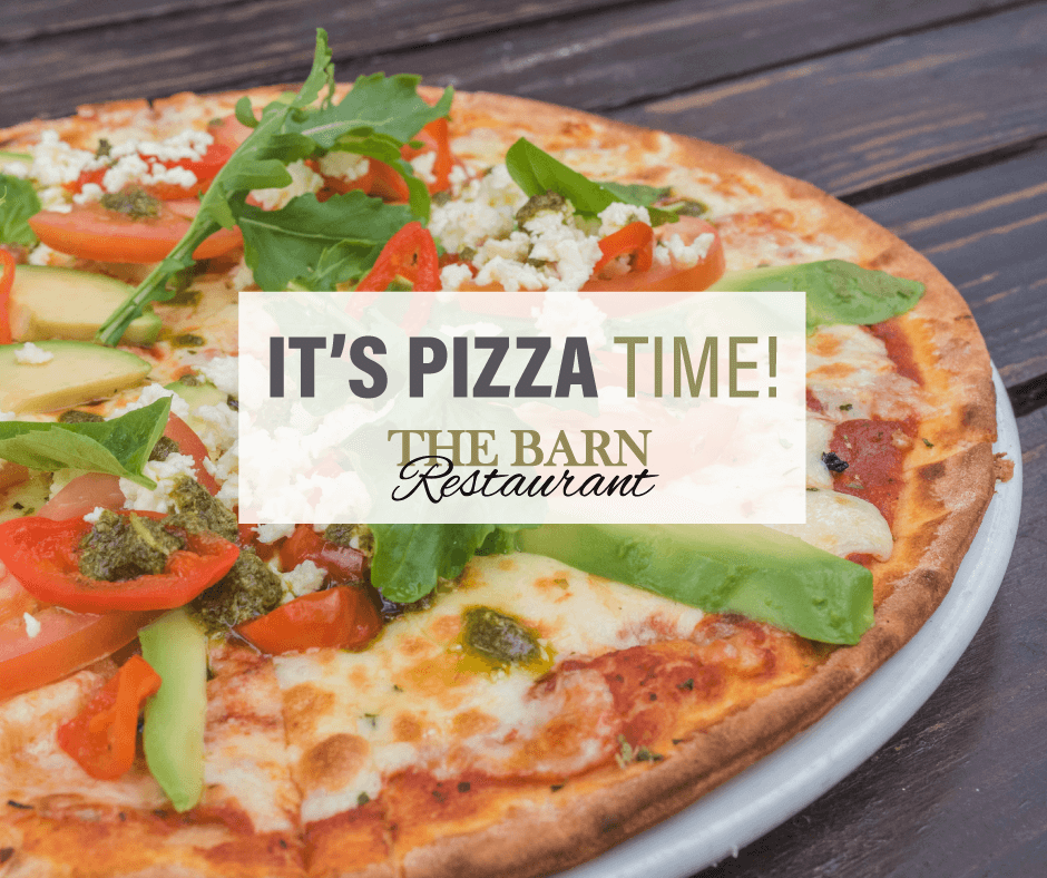 It's pizza time at The Barn! 

Take the night off from cooking and let the kids make their own pizza every Wednesday between 17:00 and 18:00 🍕