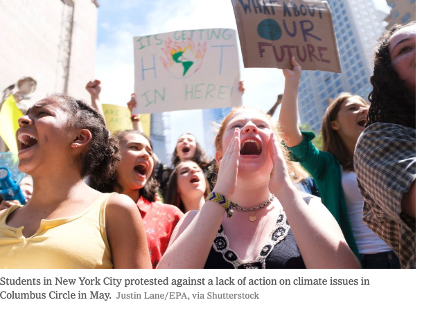 SOAlliance's tweet photo. This Friday September 20th the city of New York will not penalize those who attend global youth climate strikes. “This completely changes things,” one student said.😎♻️🌍Will you join us &amp; @GretaThunberg ?! 
#ClimateStrike #FridaysForFuture #SOAlliance 
https://t.co/aAb9msnggv https://t.co/7OxLmZYBsp