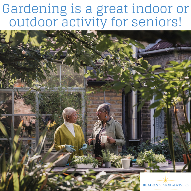 BeaconSrAdvisor's tweet photo. At any age, gardening is a great activity - even for this who have dementia. It is an excellent way of spending time together with loved ones and can be a good source of exercise as well.
#Gardening #SeniorActivity https://t.co/Dils5CGltl