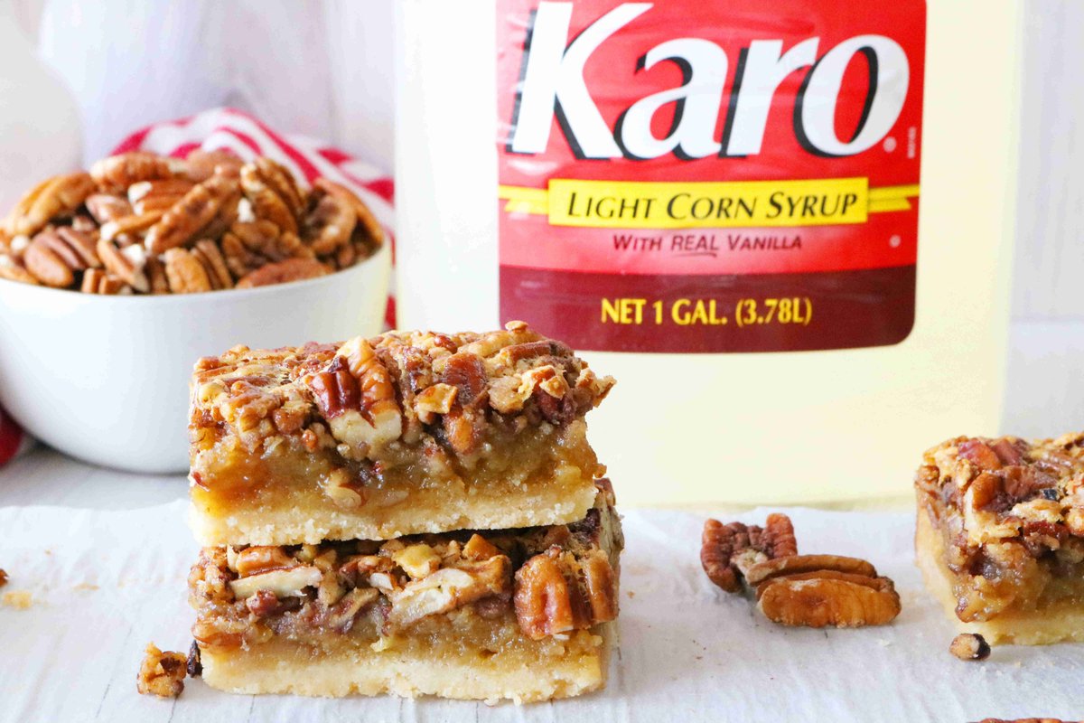 TheAnthonyKitch's tweet photo. A Southern classic just got a new look and we're pretty sure you're going to like what you see. Handheld Pecan Pie Bars are fall showstoppers! https://t.co/6e4DuDqhGa #RecipeIdeas #CreatewithKaro #KaroSyrup #ad https://t.co/obmlpQZANr