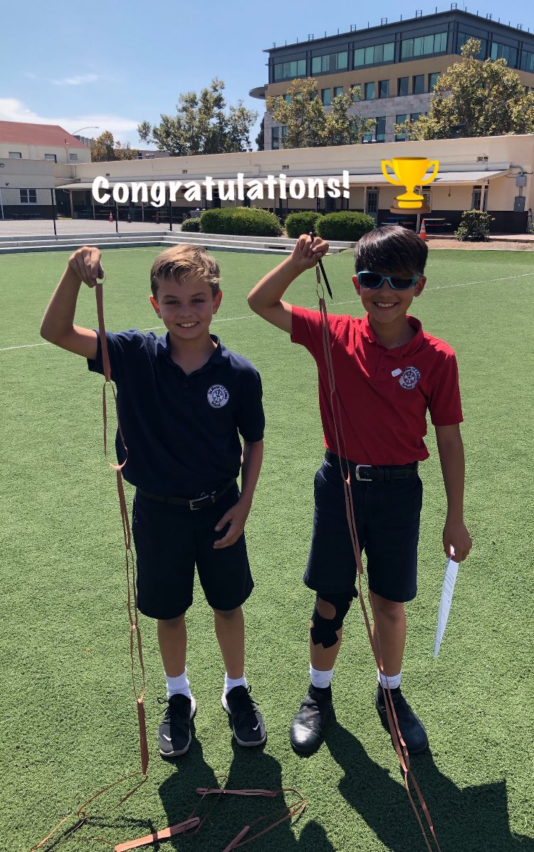 SRLChulaVista's tweet photo. Check out fifth grade’s first STEM challenge of the  year...Create the longest paper chain using a single sheet of construction paper, a glue stick, and scissors. They had 45 minutes to complete the challenge. The winner is... https://t.co/MDaLpR4Cyt