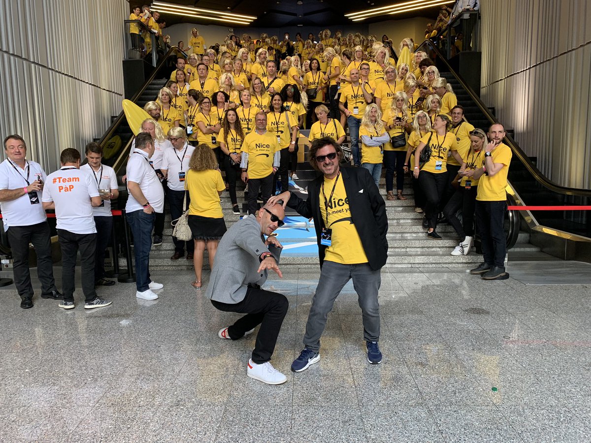 La convention clients <a href="/Orange_France/">Orange France</a>  incroyable ambiance #PrêtsPartez #ConventionClients2019