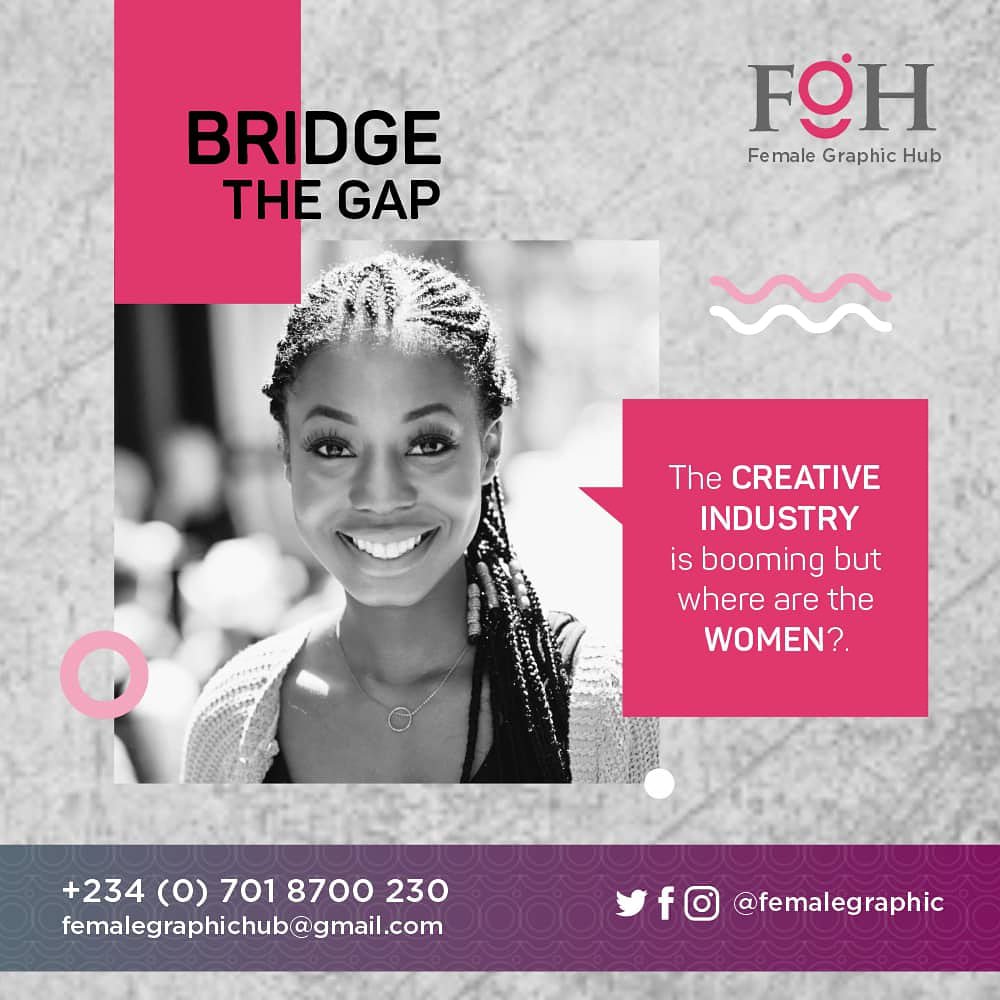 The #graphic industry is booming but where are the #women?
Its time to be that #diva take up the challenge an take over
We're about to #bridgethegap !!

#beyou #creativediva #tuesday  #femalegraphicdesigner #womeninict #abuja #nomorelimits #femaledesigner #womenempowerment #wecan