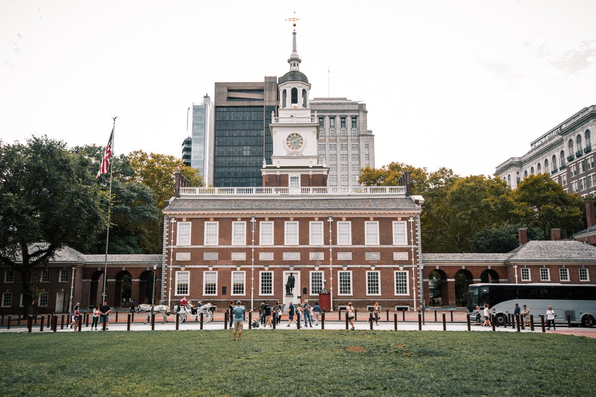 Good Morning! It was on this day, Sept 17, 1787, the U.S. Constitution was signed here in Philadelphia. Welcome to the birthplace of independence and home to “We the People.” Happy #ConstitutionDay!
