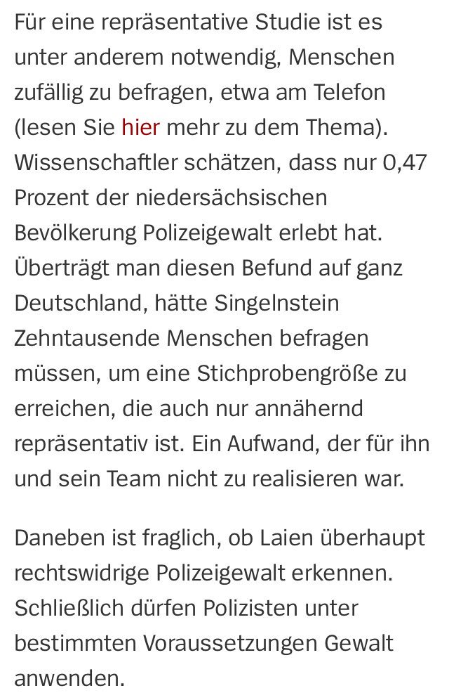 DPolGHH's tweet image. #DPolGHH Studie: Rechtswidrige #Polizeigewalt via #Spiegelonline ⬇️