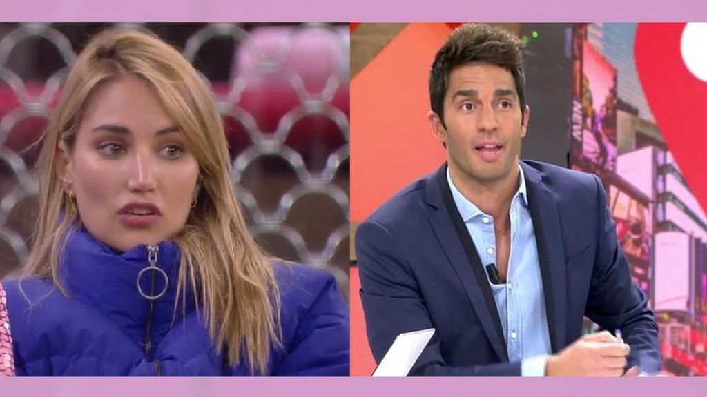 telecincoes's tweet photo. Alba Carrillo confirma su relación con Santi Burgoa dentro de #GHVIP17S, según Adriana Dorronsoro 😱 https://t.co/9lt4G2Ya7H #GHVIPAR https://t.co/IM0PJ6rhz3